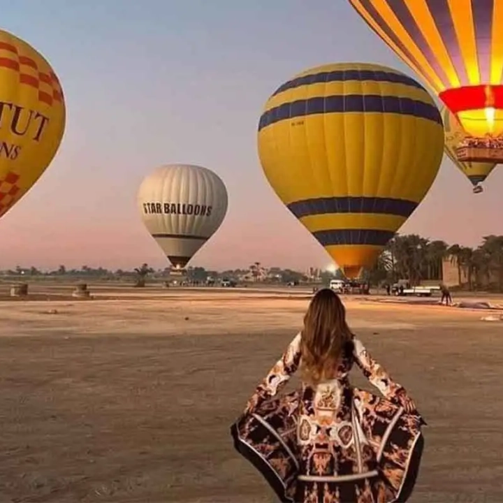 Sunrise Hot Air Balloon Ride in Luxor