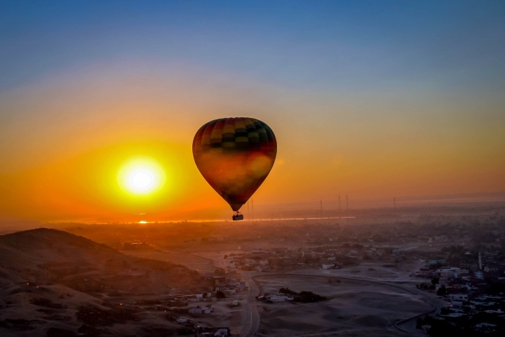 Egypt Valley of the Kings sunrise